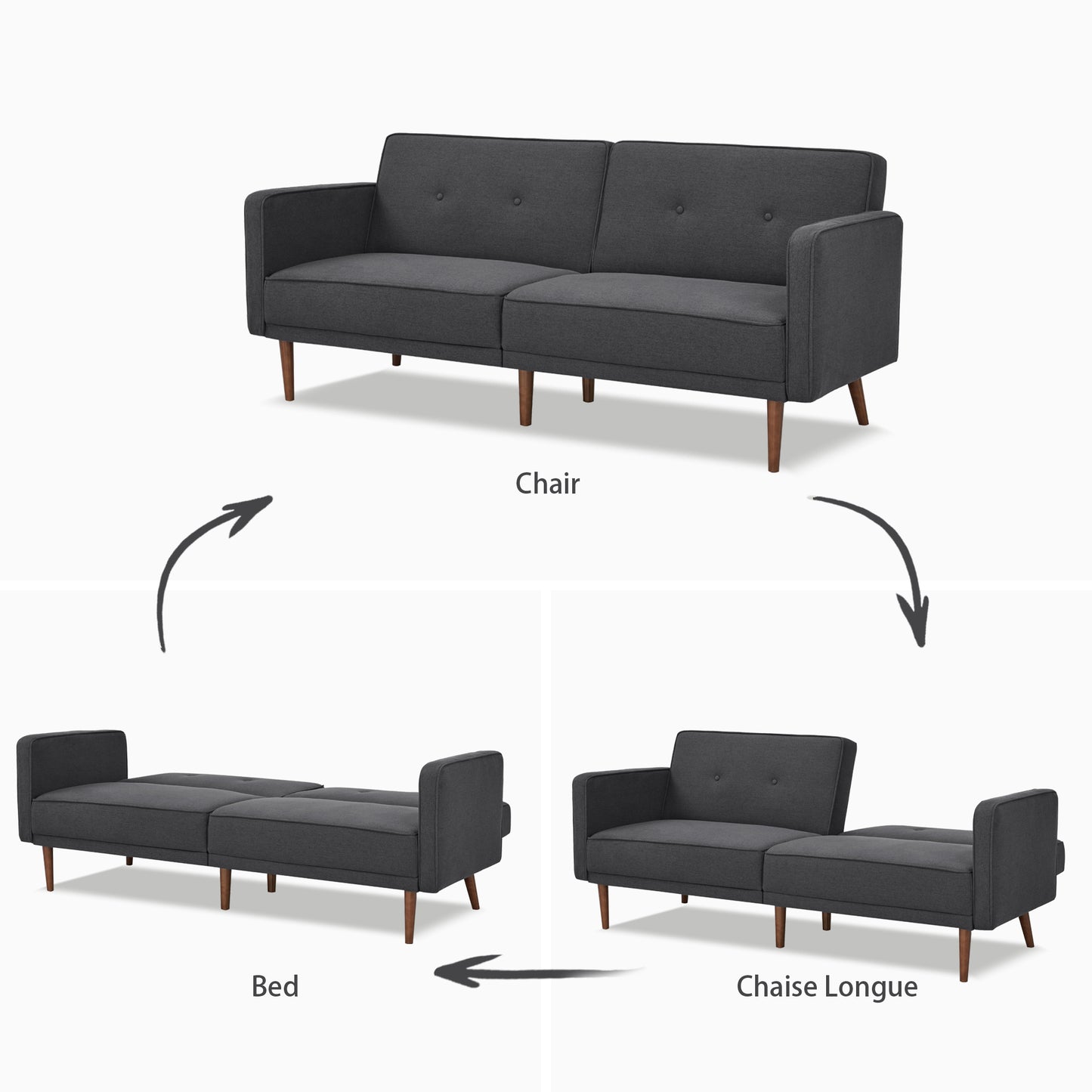 Moreno Convertible Sofa