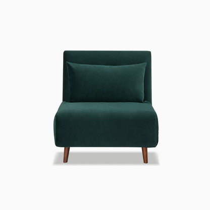 Tustin Convertible Chair - Velvet