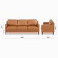 Sedona 3-Seater Sofa - Faux Leather