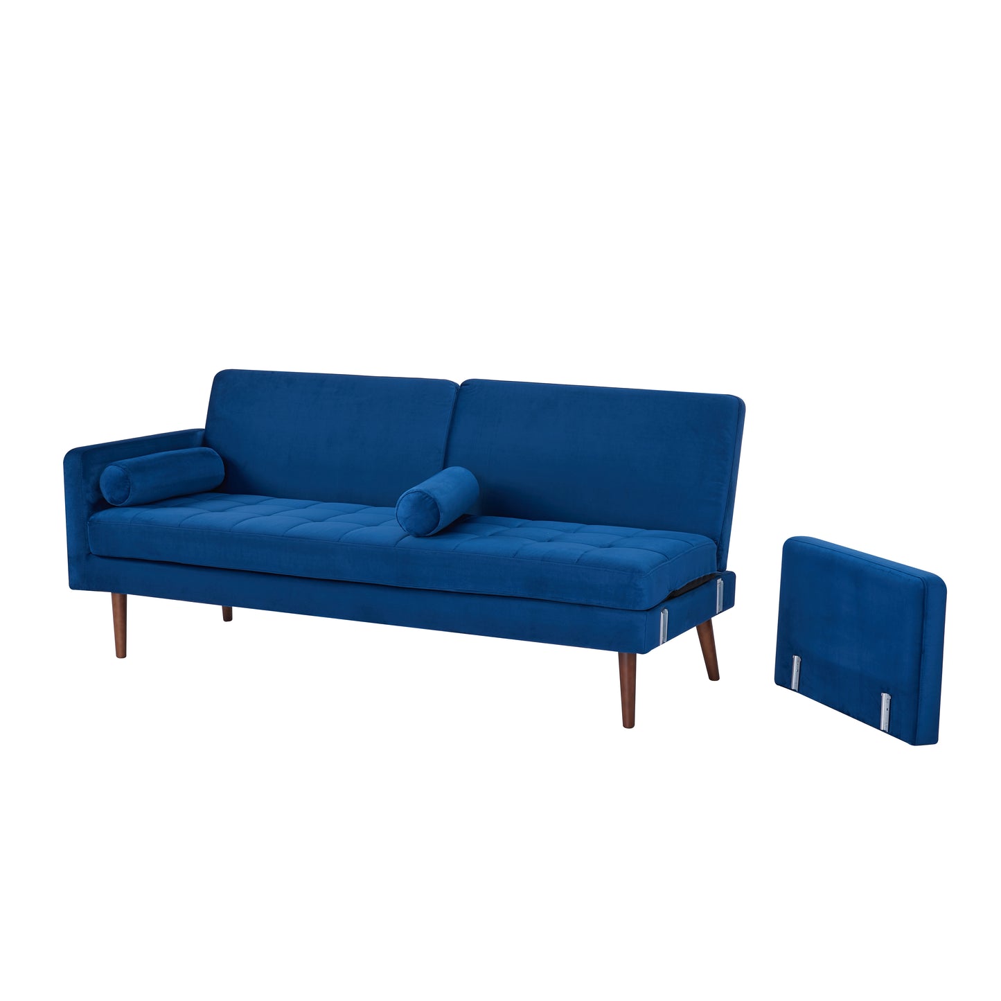 Portland Convertible Sofa - Velvet