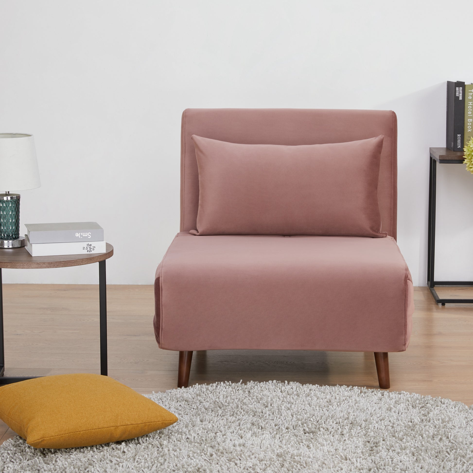 Boston Convertible Chair: Modern Sleeper Chair for Small Spaces